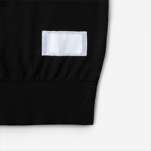 FRAGMENT DESIGN x SEQUEL x JOHN SMEDLEY クルーネックニット 詳細画像 NO2(BLACK / BLACK) 4